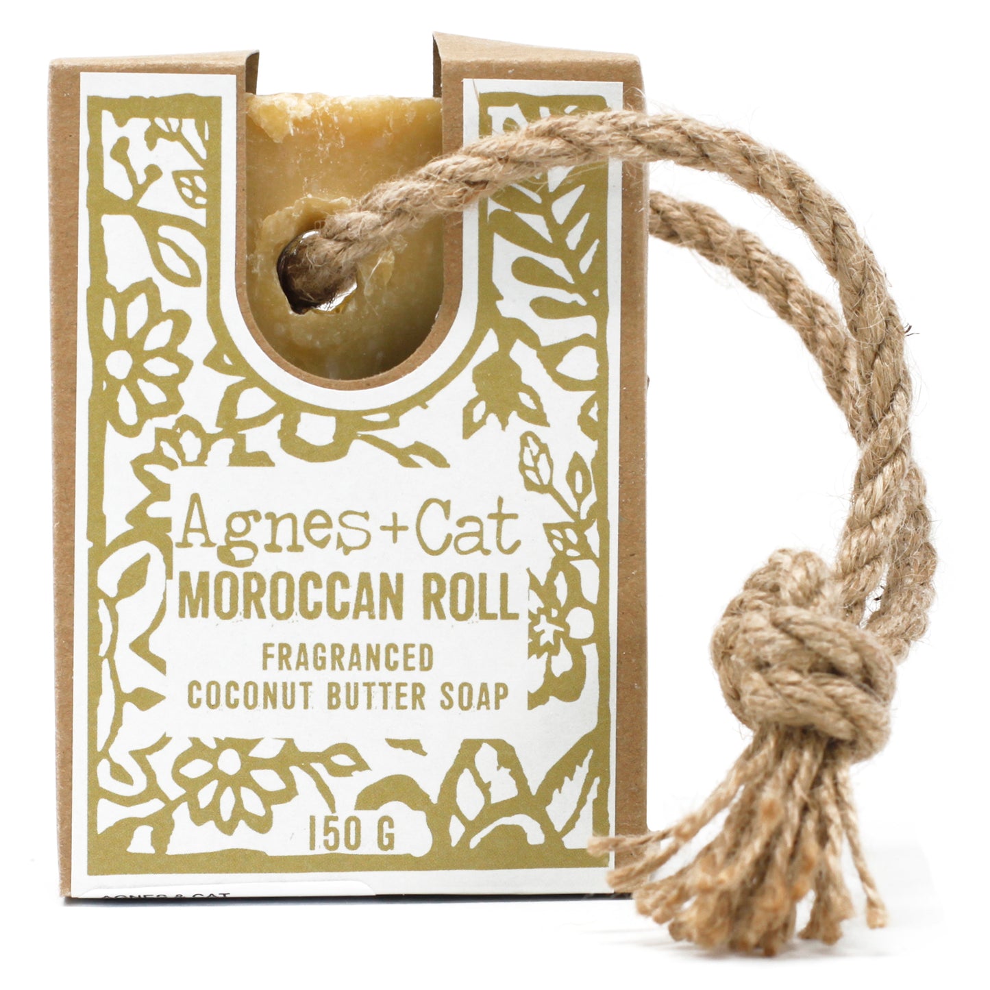 Moroccan Roll Soap on a Rope – Handgemaakte Zeep met een Betoverende Geur