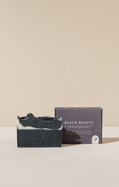 Giftset Black Beauty Facebar + Squalane & Blueberry moisturizer