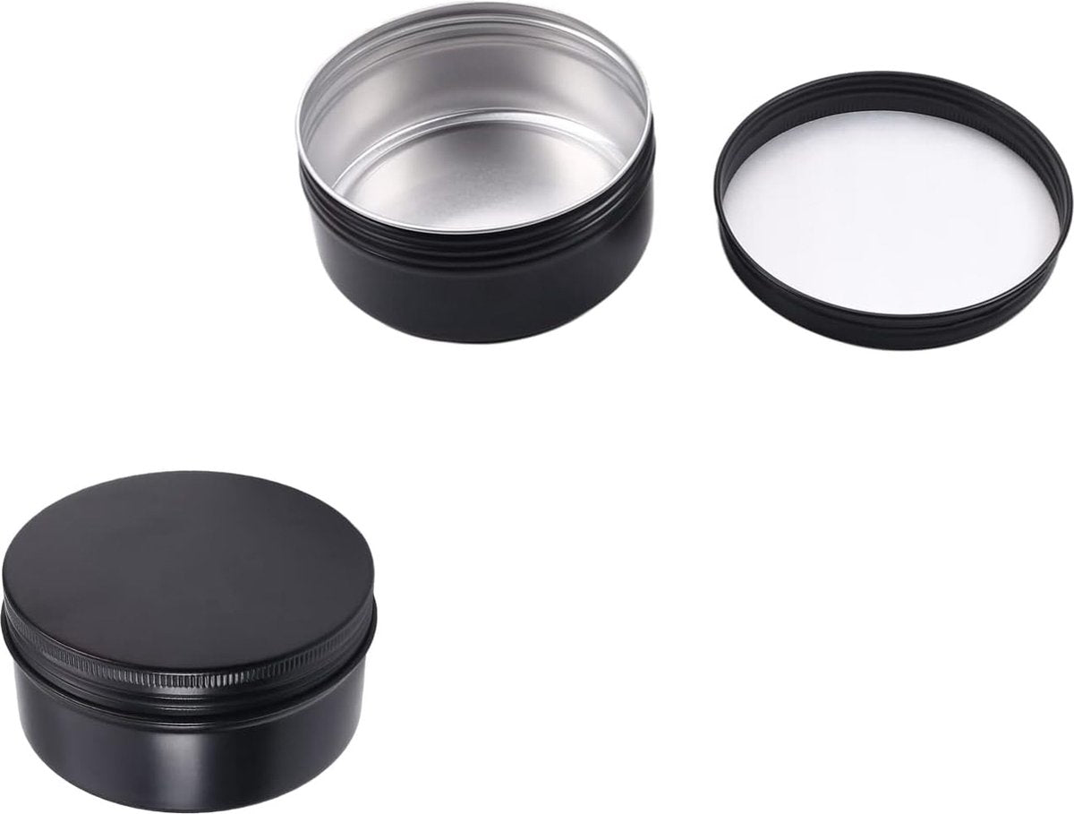 Aluminium bewaarblikje - Aromaesti shampoobar - 68x35mm - 80ML - eco-vriendelijk