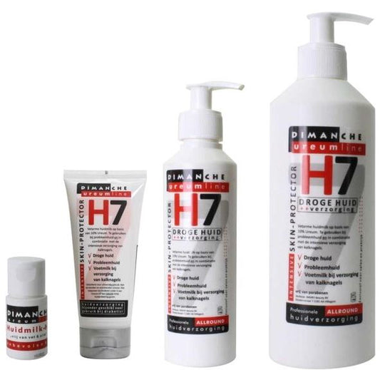 Behandeling van kalknagels met H7 voetcrème van Ureumline