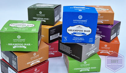 Aromaesti Shampoo-Riegel Grüner Tee (für fettiges Haar)