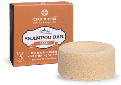 Aromaesti Shampoo Bar Argan (für gefärbtes Haar), nicht vegan