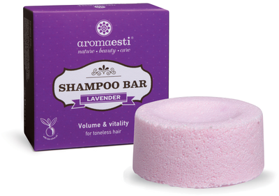 Aromaesti shampoo bar lavendel voor slap haar