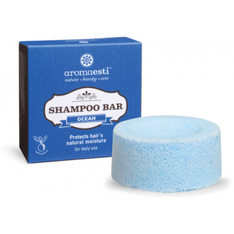 Aromaesti shampoo bar Ocean ieder haartype voor iedere dag by SOFTnaturals