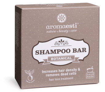 Aromaesti shampoo bar Botanical bij haaruitval by SOFTnaturals