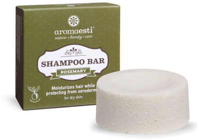 Aromaesti shampoo bar Rosemary bij eczeem en droge hoofdhuid by SOFTnaturals