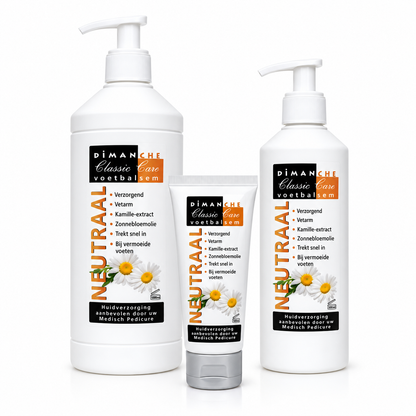 Dimanche Classic Football Balm Neutral – Hydration for dry feet, calluses and cracked heels – 1000ml