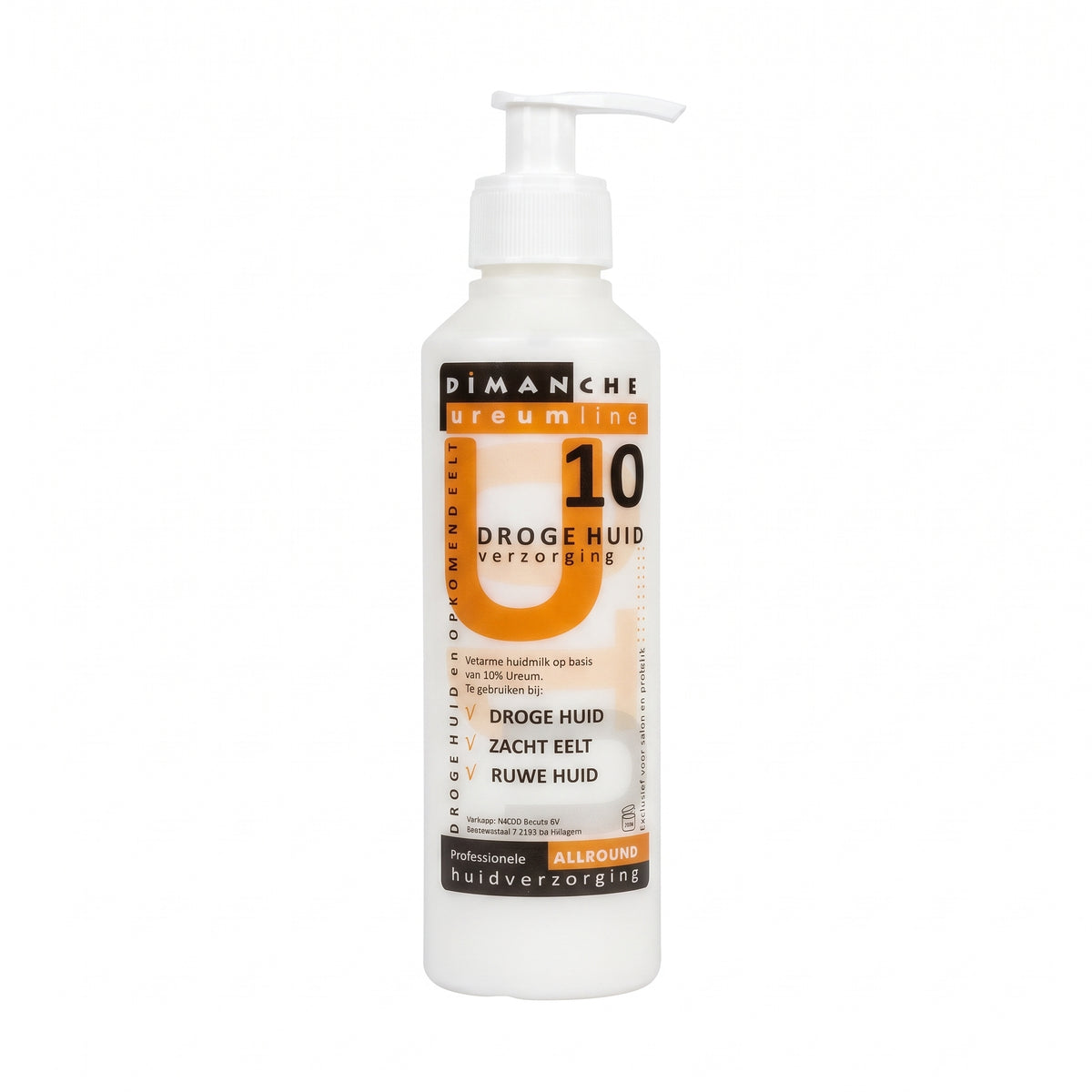 Dimanche Ureumline (U10) Voetcrème – 10% Ureum – Droge voeten en eelt