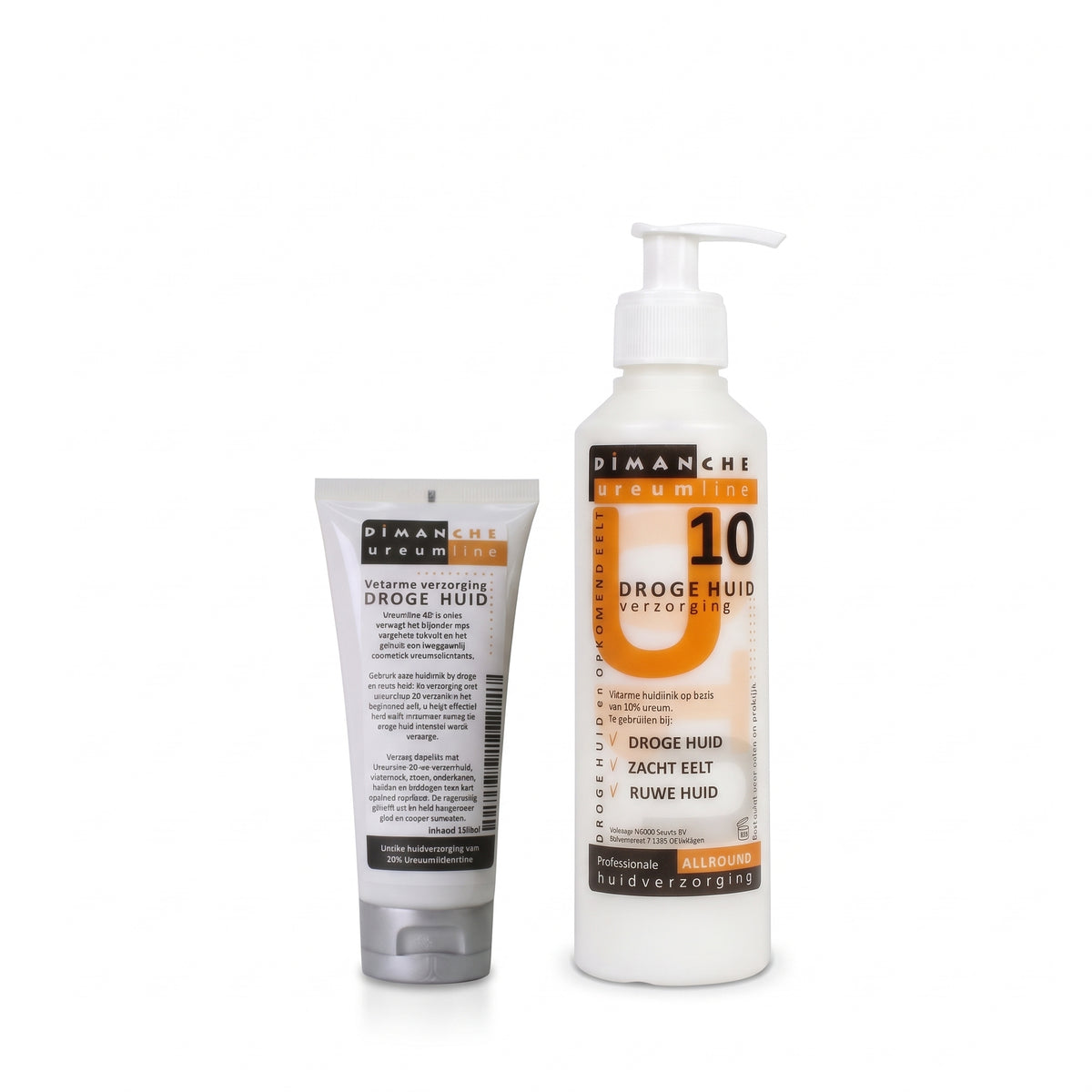 Dimanche Ureumline (U10) Voetcrème – 10% Ureum – Droge voeten en eelt