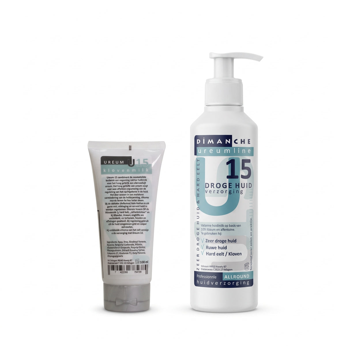 Ureumline U15 Klovenmilk – Ureum 15% - Kloven, zeer droge huid en voeten, eelt