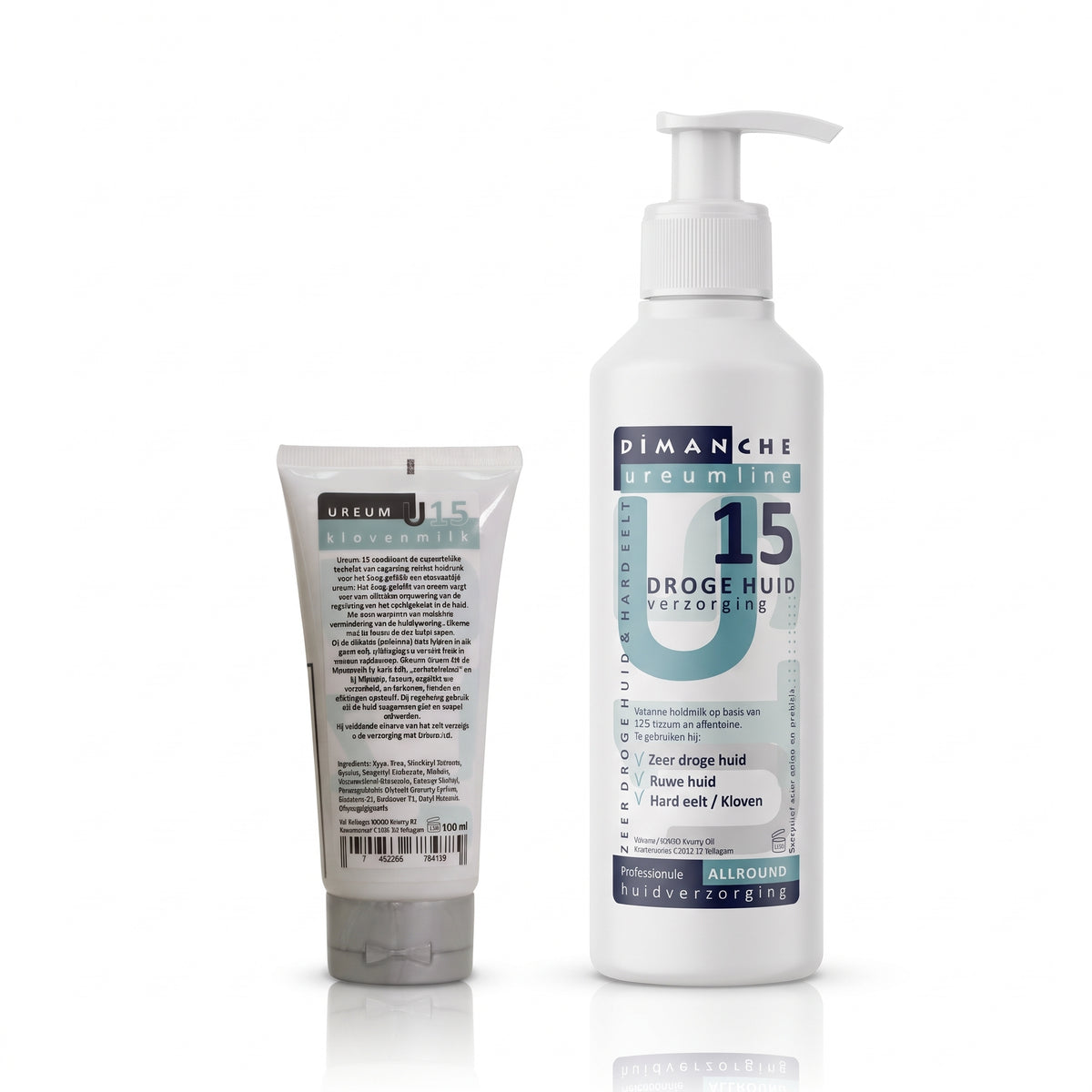 Ureumline U15 Klovenmilk – Ureum 15% - Kloven, zeer droge huid en voeten, eelt