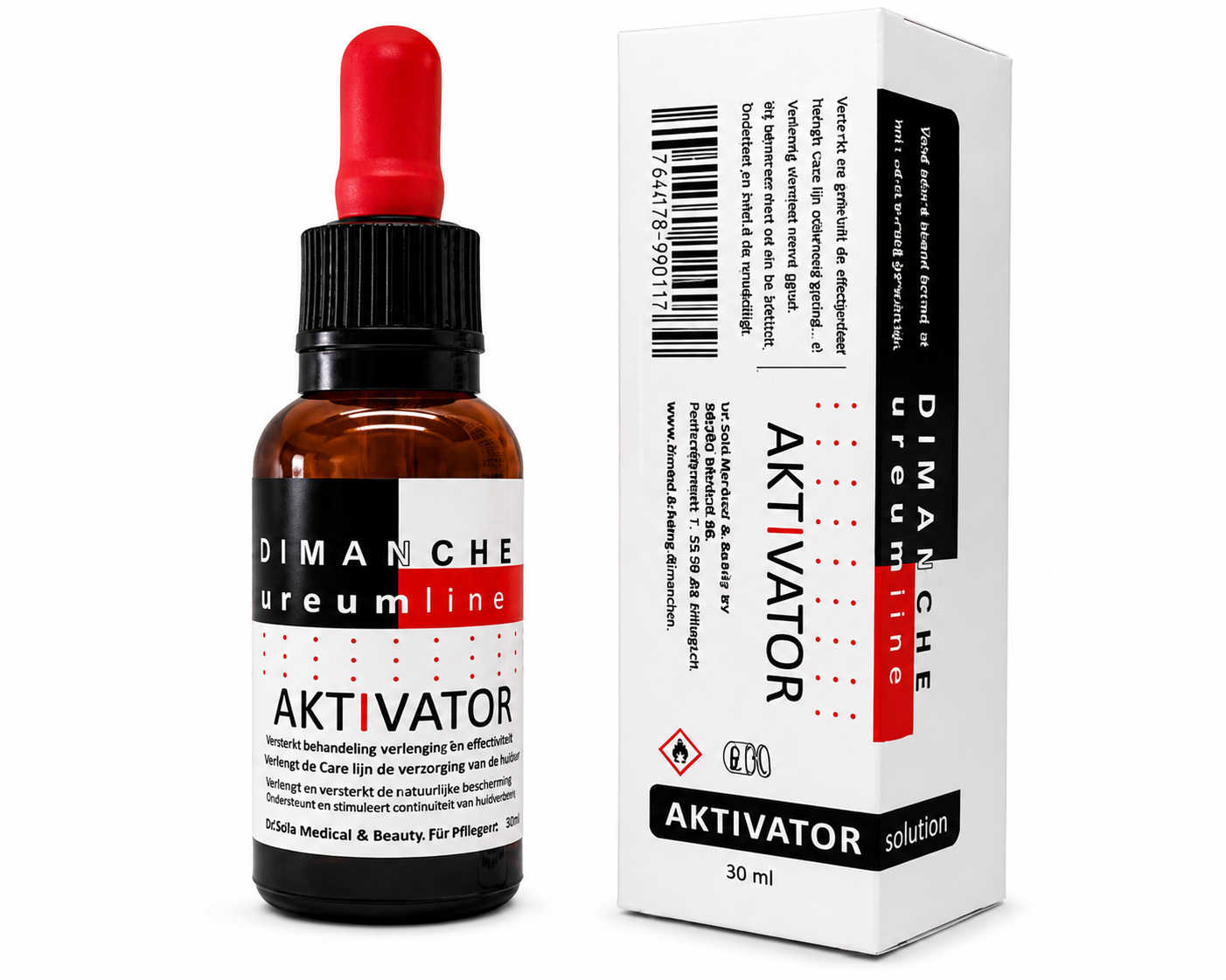 Ureumline Aktivator - verhoogt effectiviteit van Ureumline kalknagelgel - Voor kalknagel en schimmelnagel